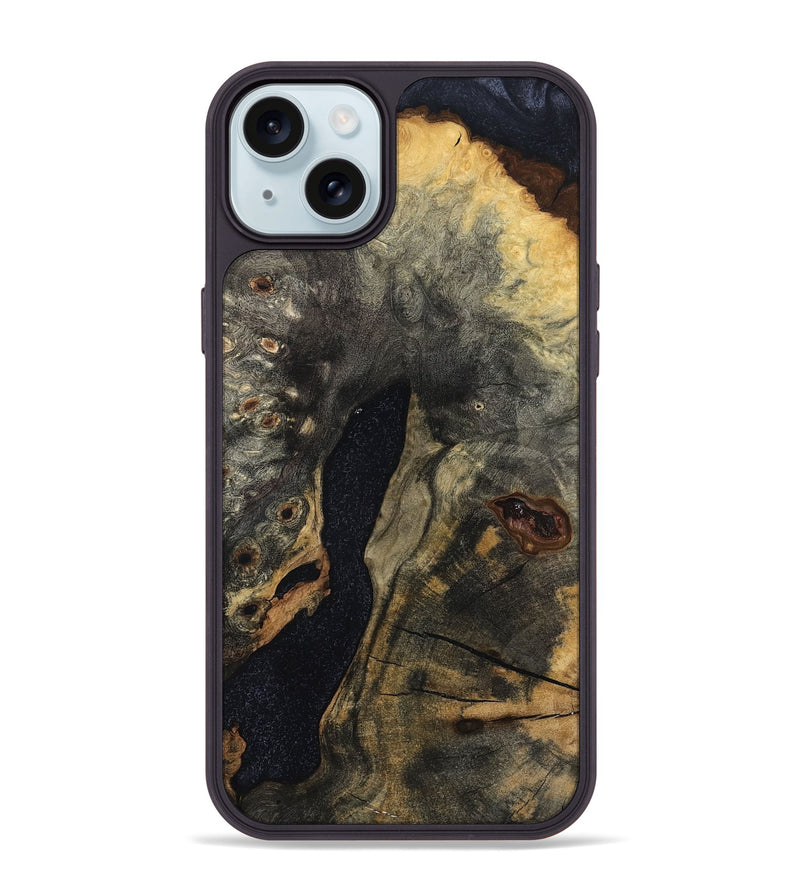 iPhone 15 Plus Wood Phone Case - Rodrigo (Wood Burl, 799123)