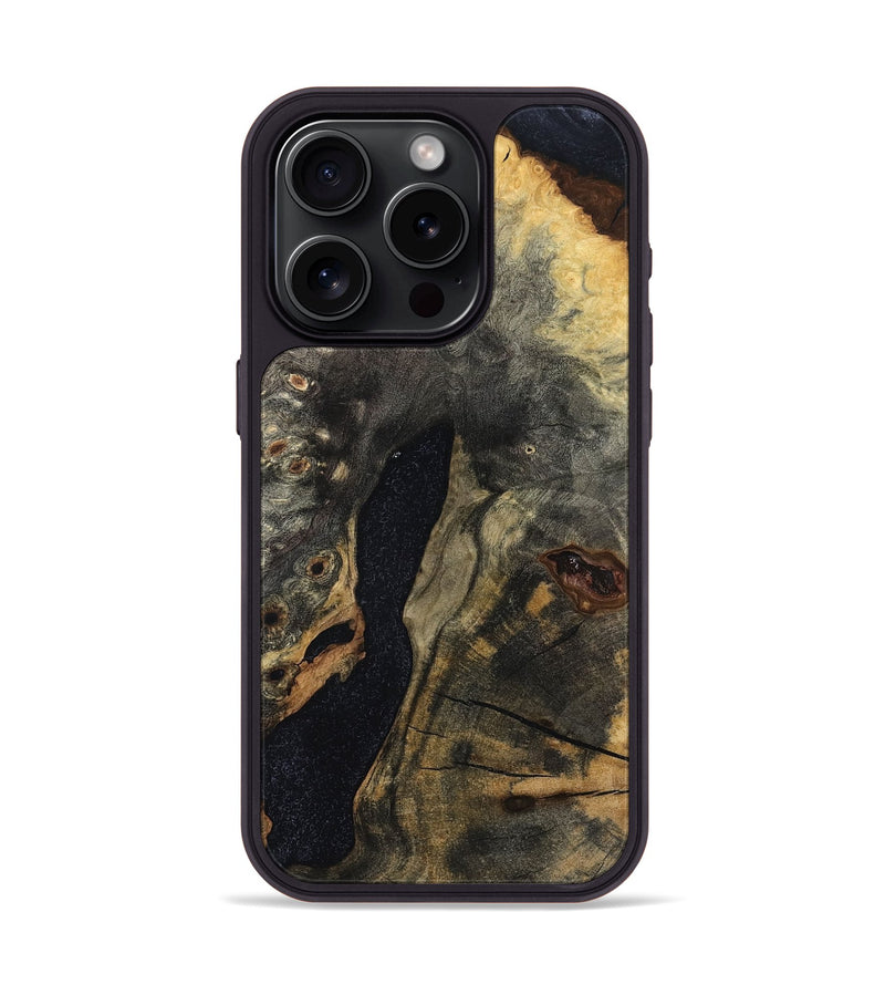 iPhone 15 Pro Wood Phone Case - Rodrigo (Wood Burl, 799123)