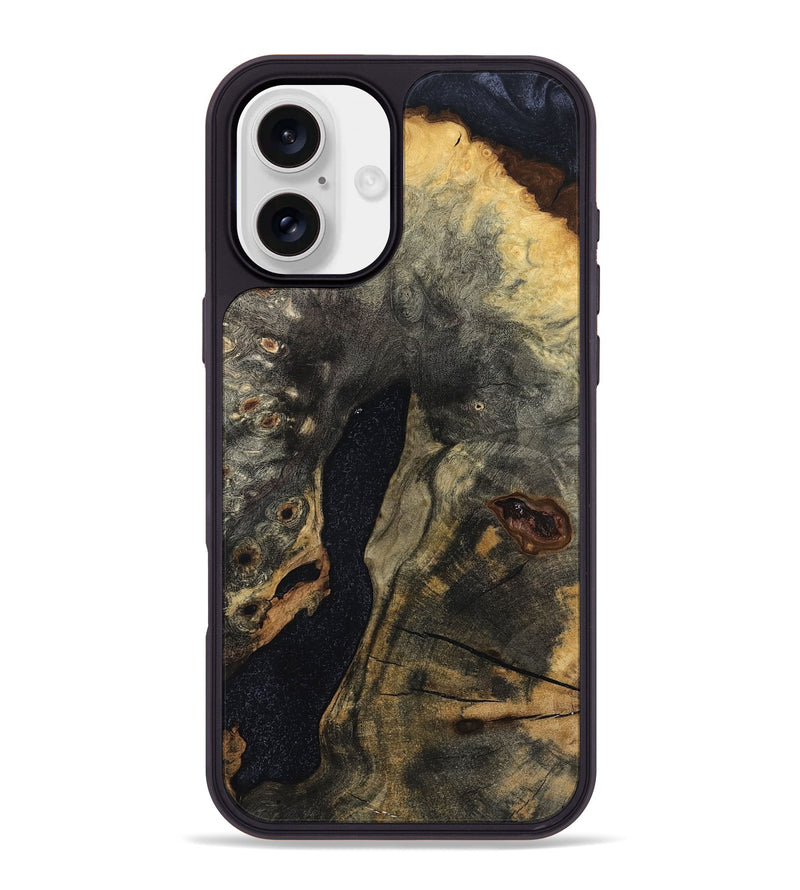 iPhone 16 Plus Wood Phone Case - Rodrigo (Wood Burl, 799123)