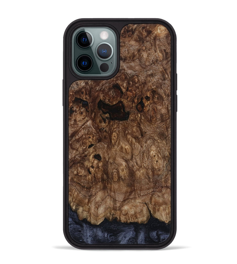 iPhone 12 Pro Max Wood Phone Case - Frances (Wood Burl, 799126)