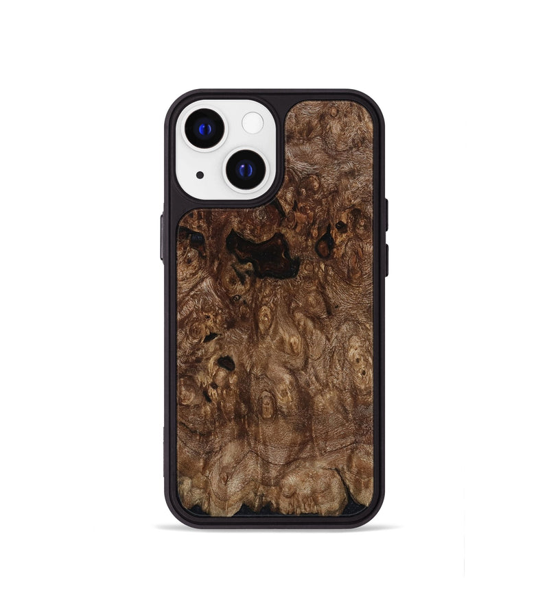 iPhone 13 mini Wood Phone Case - Frances (Wood Burl, 799126)