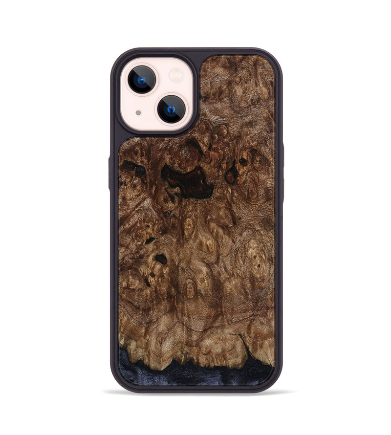 iPhone 14 Wood Phone Case - Frances (Wood Burl, 799126)