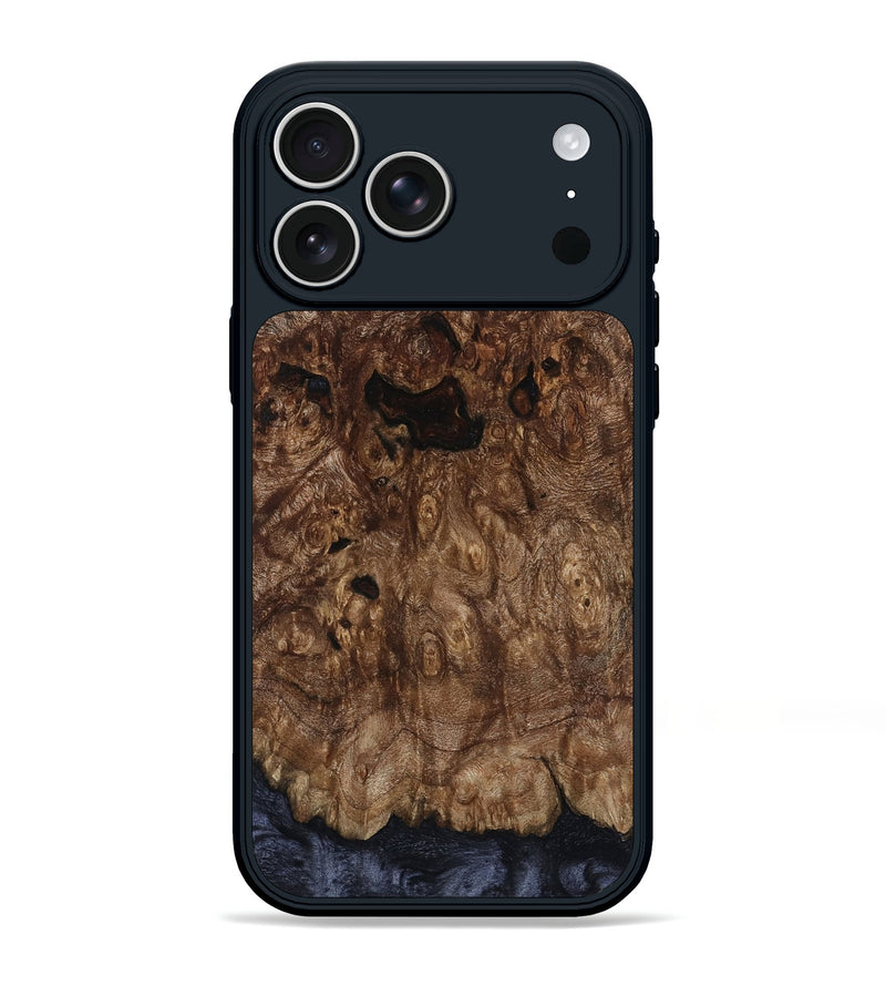 iPhone 17 Pro Max Wood Phone Case - Frances (Wood Burl, 799126)