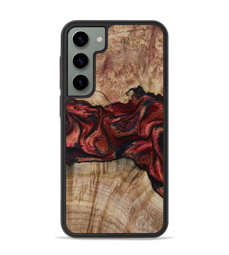 Galaxy S23 Plus Wood Phone Case - Katelin (Red, 799129)
