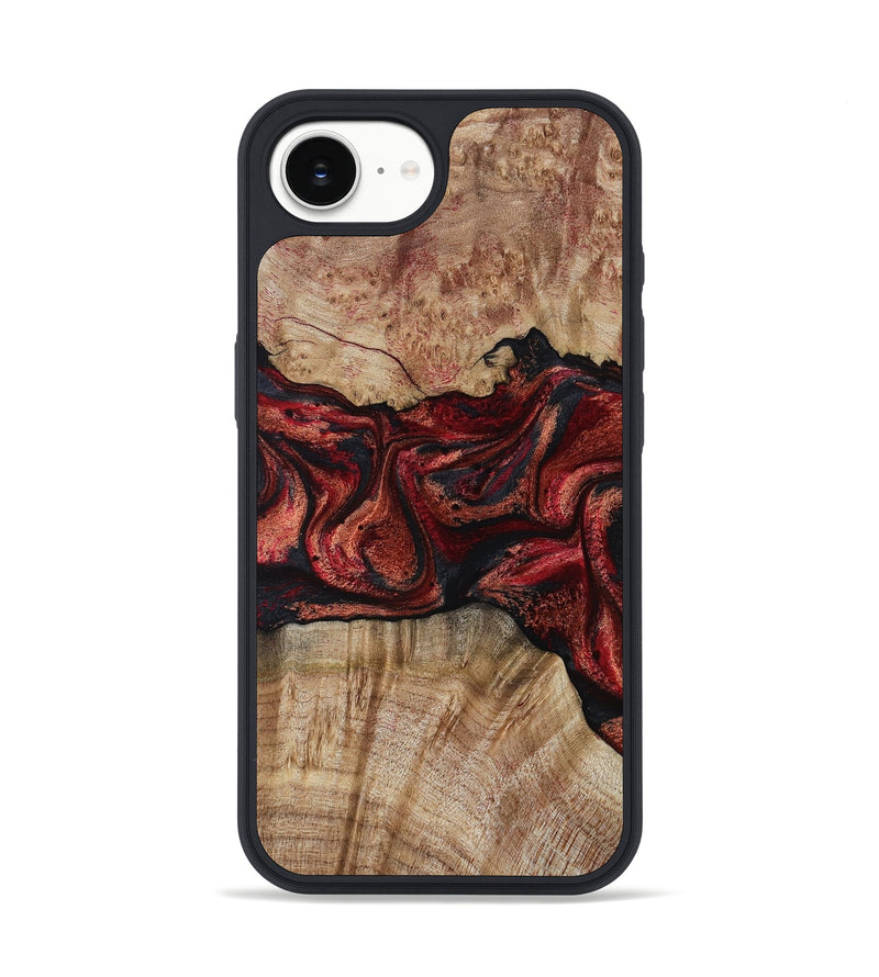 iPhone 16e Wood Phone Case - Katelin (Red, 799129)