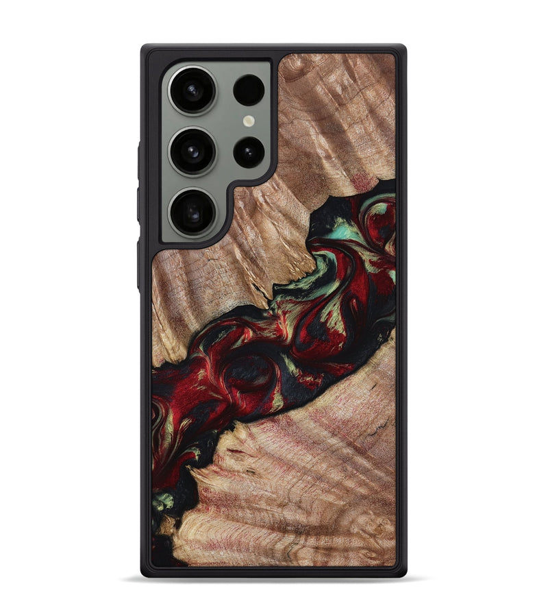Galaxy S24 Ultra Wood Phone Case - Judson (Red, 799130)