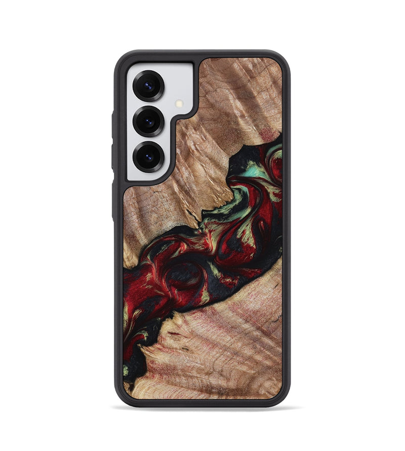 Galaxy S25 Wood Phone Case - Judson (Red, 799130)
