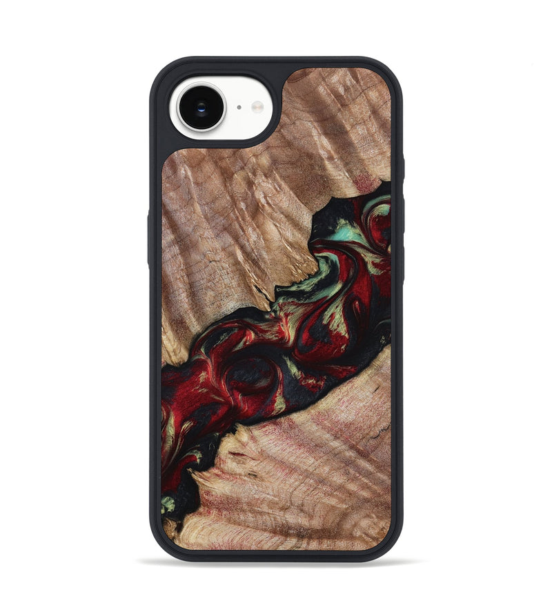 iPhone 16e Wood Phone Case - Judson (Red, 799130)