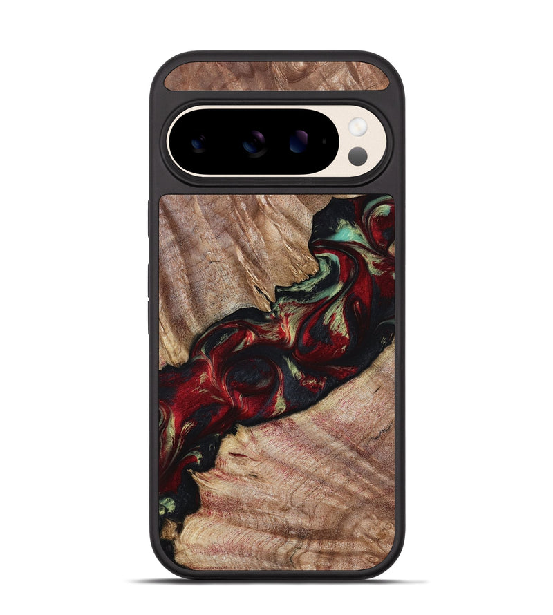 Pixel 10 Wood Phone Case - Judson (Red, 799130)