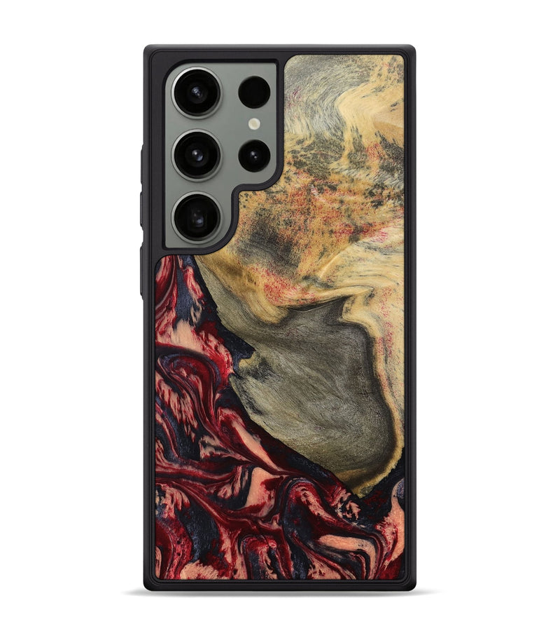 Galaxy S24 Ultra Wood Phone Case - Tilda (Red, 799133)