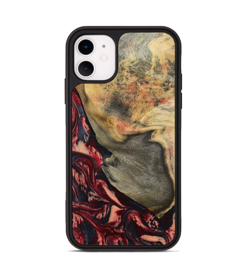 iPhone 11 Wood Phone Case - Tilda (Red, 799133)