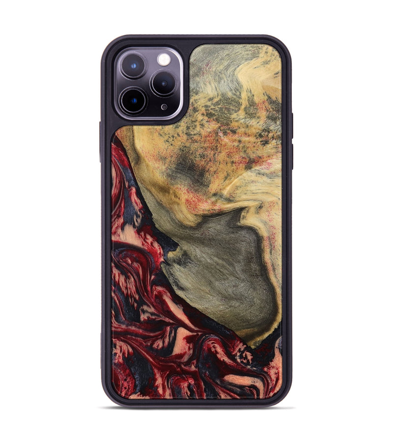 iPhone 11 Pro Max Wood Phone Case - Tilda (Red, 799133)