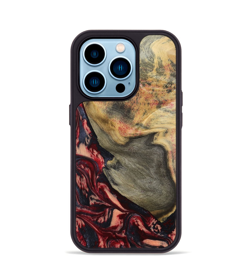 iPhone 14 Pro Wood Phone Case - Tilda (Red, 799133)