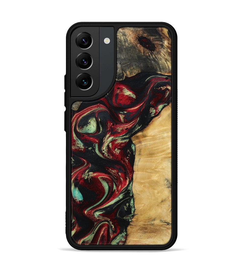 Galaxy S22 Plus Wood Phone Case - Atticus (Red, 799134)