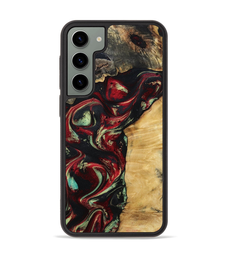Galaxy S23 Plus Wood Phone Case - Atticus (Red, 799134)