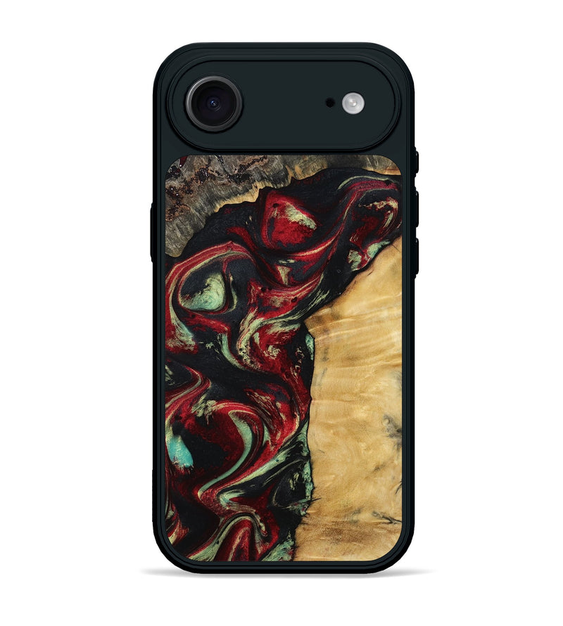 iPhone 17 Air Wood Phone Case - Atticus (Red, 799134)