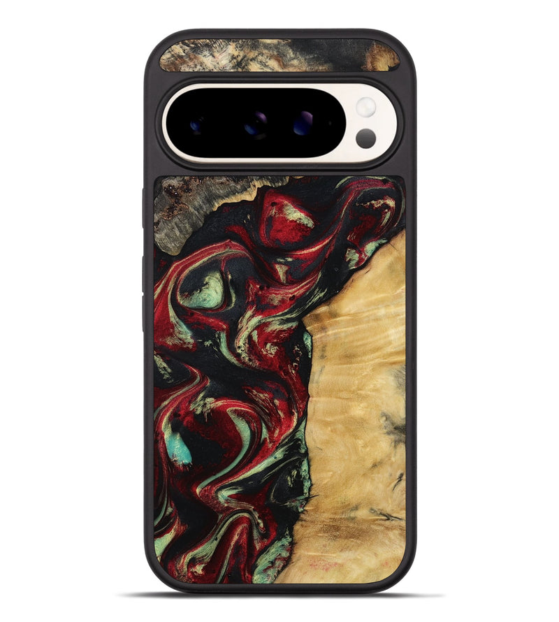 Pixel 9 Pro XL Wood Phone Case - Atticus (Red, 799134)