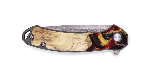 EDC Wood Pocket Knife - Mael (Red, 799135)