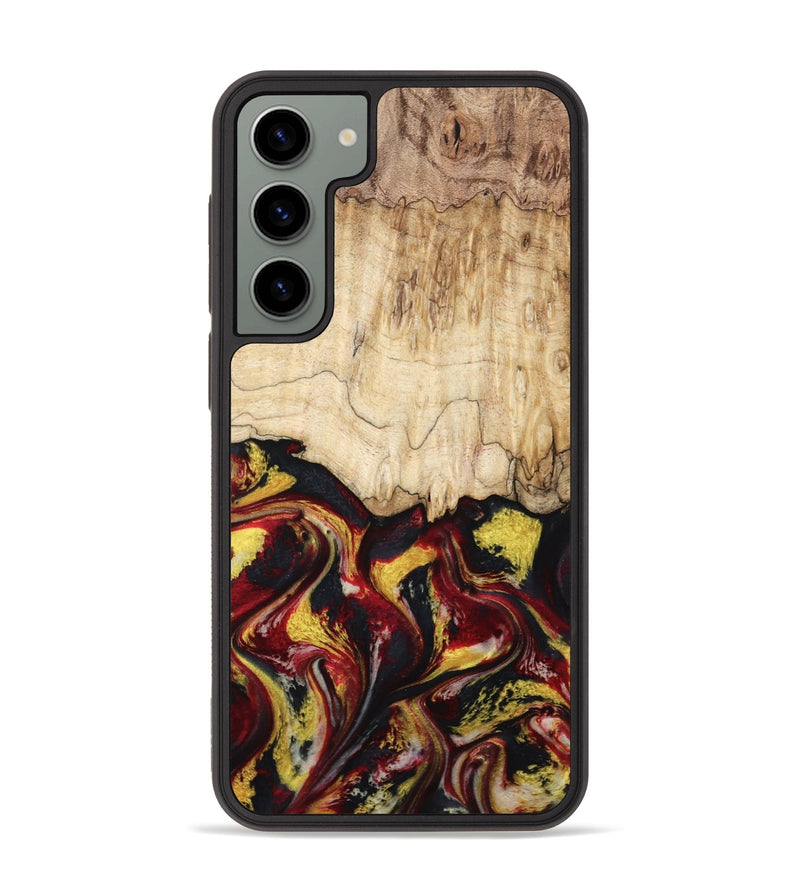 Galaxy S23 Plus Wood Phone Case - Mael (Red, 799135)