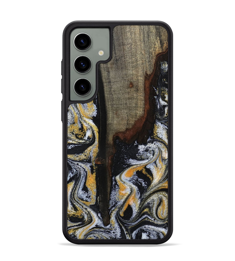 Galaxy S24 Plus Wood Phone Case - Marlee (Black & White, 799137)