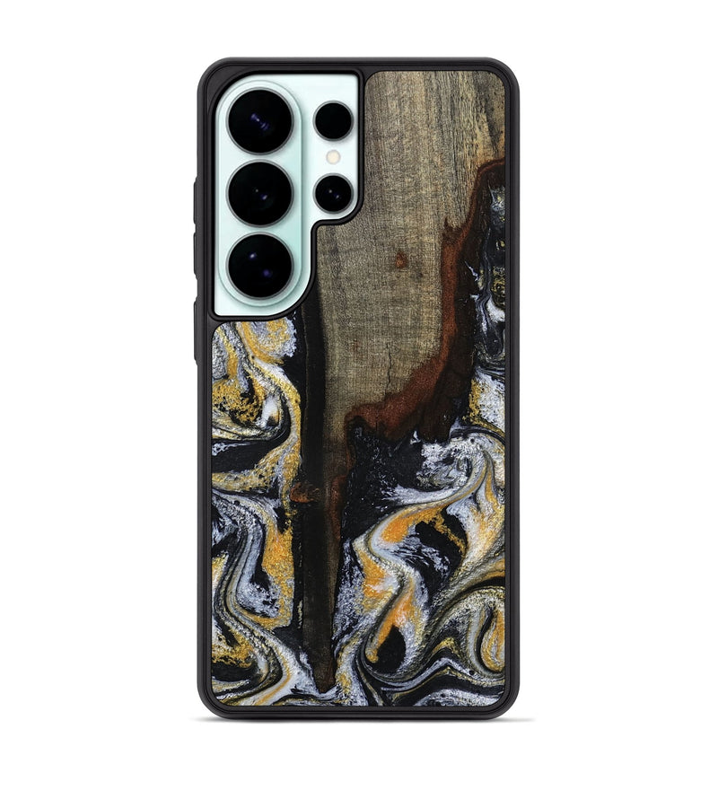 Galaxy S26 Ultra Wood Phone Case - Marlee (Black & White, 799137)