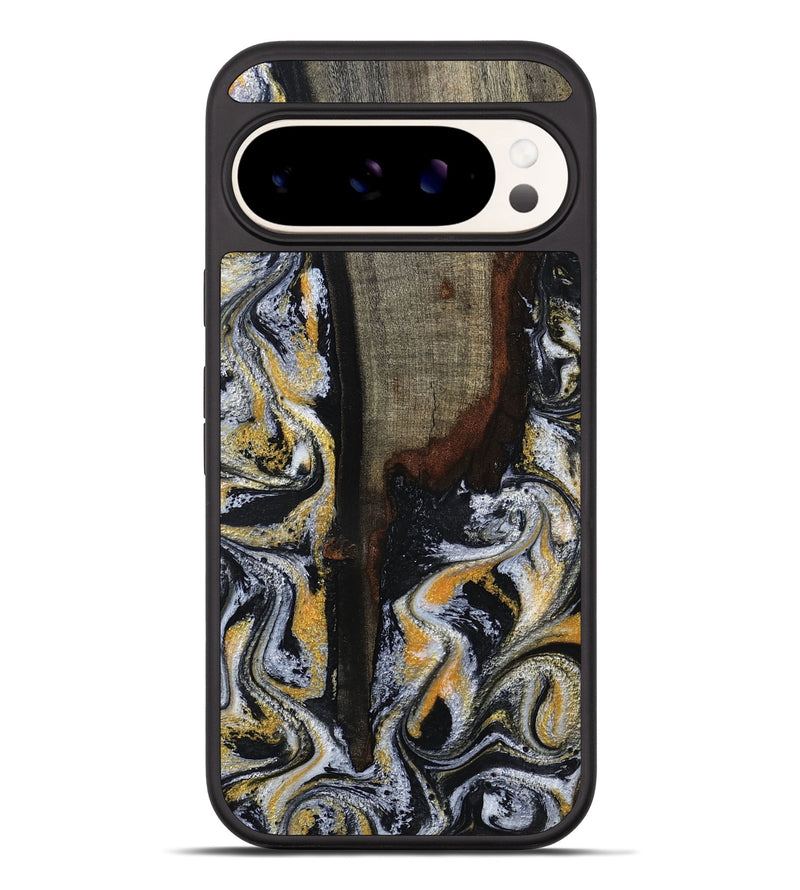 Pixel 10 Pro XL Wood Phone Case - Marlee (Black & White, 799137)