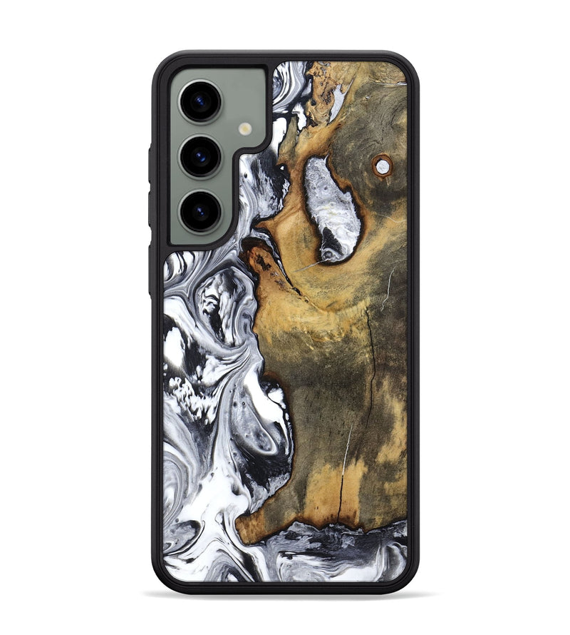 Galaxy S24 Plus Wood Phone Case - Krish (Black & White, 799138)