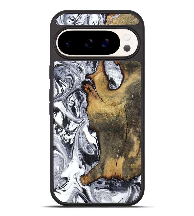 Pixel 9 Pro XL Wood Phone Case - Krish (Black & White, 799138)