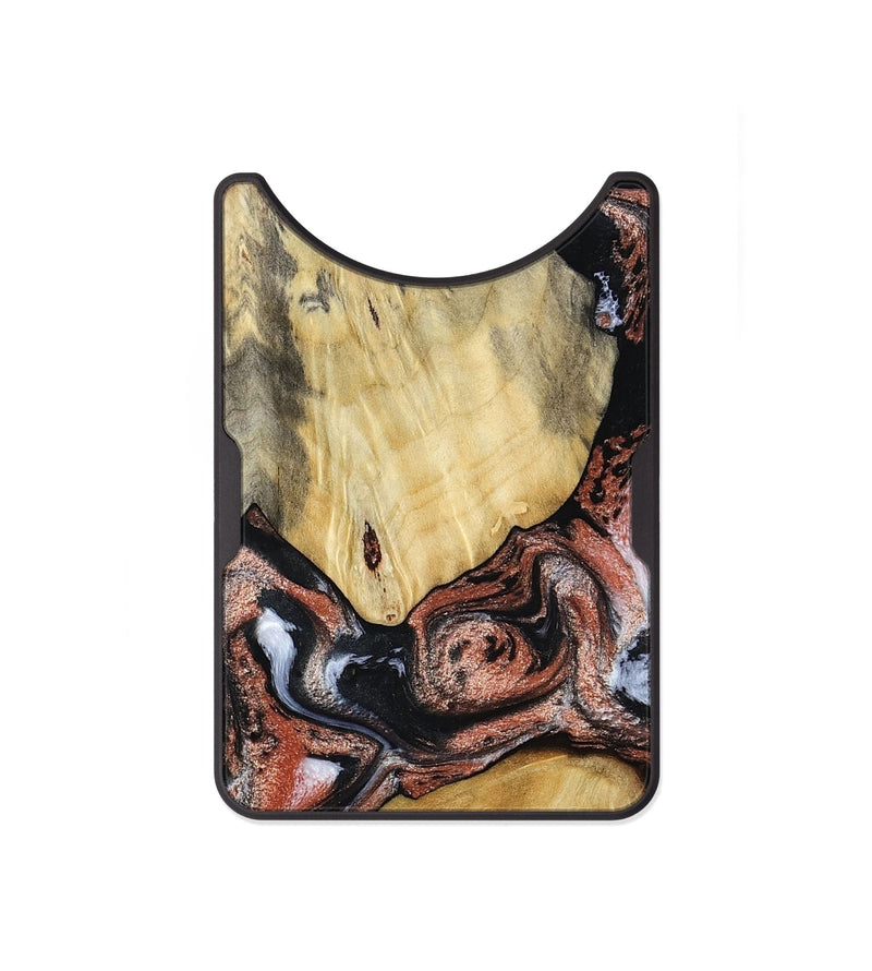 Alloy Wood Wallet - Simon (Black & White, 799139)