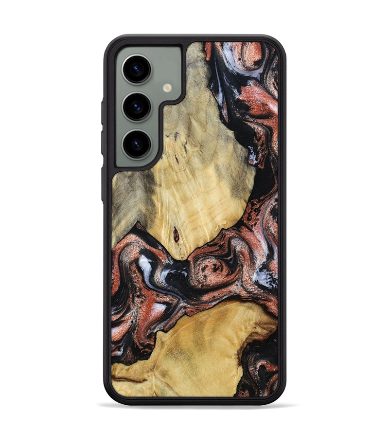 Galaxy S24 Plus Wood Phone Case - Simon (Black & White, 799139)