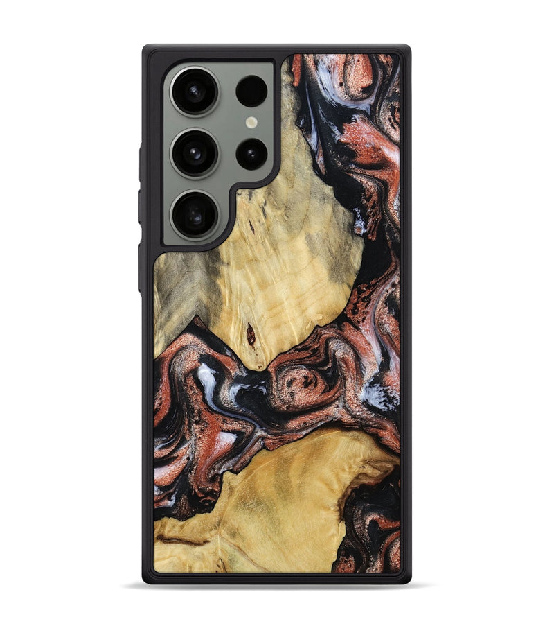 Galaxy S24 Ultra Wood Phone Case - Simon (Black & White, 799139)