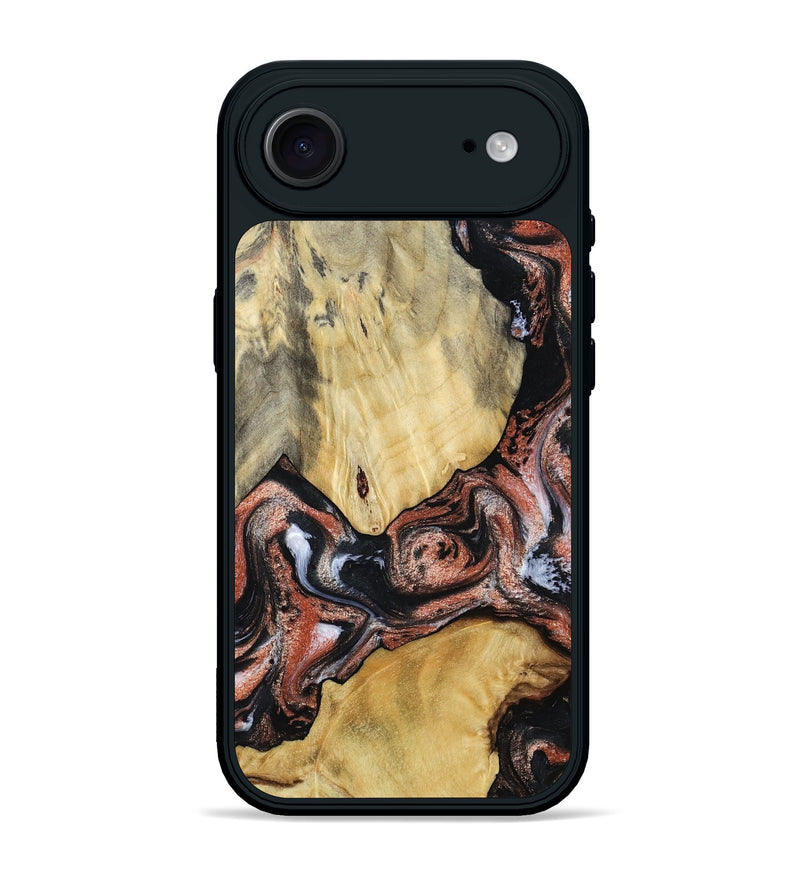 iPhone 17 Air Wood Phone Case - Simon (Black & White, 799139)