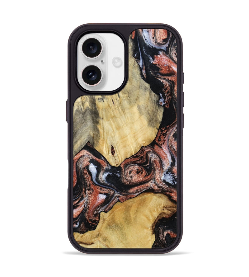 iPhone 17 Wood Phone Case - Simon (Black & White, 799139)