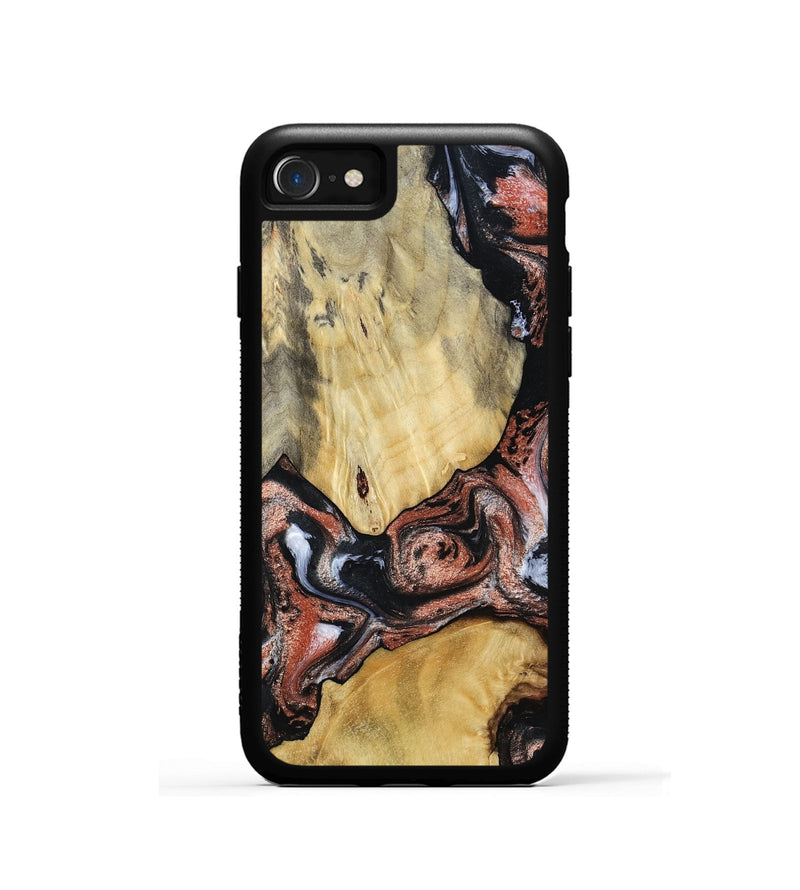 iPhone SE Wood Phone Case - Simon (Black & White, 799139)