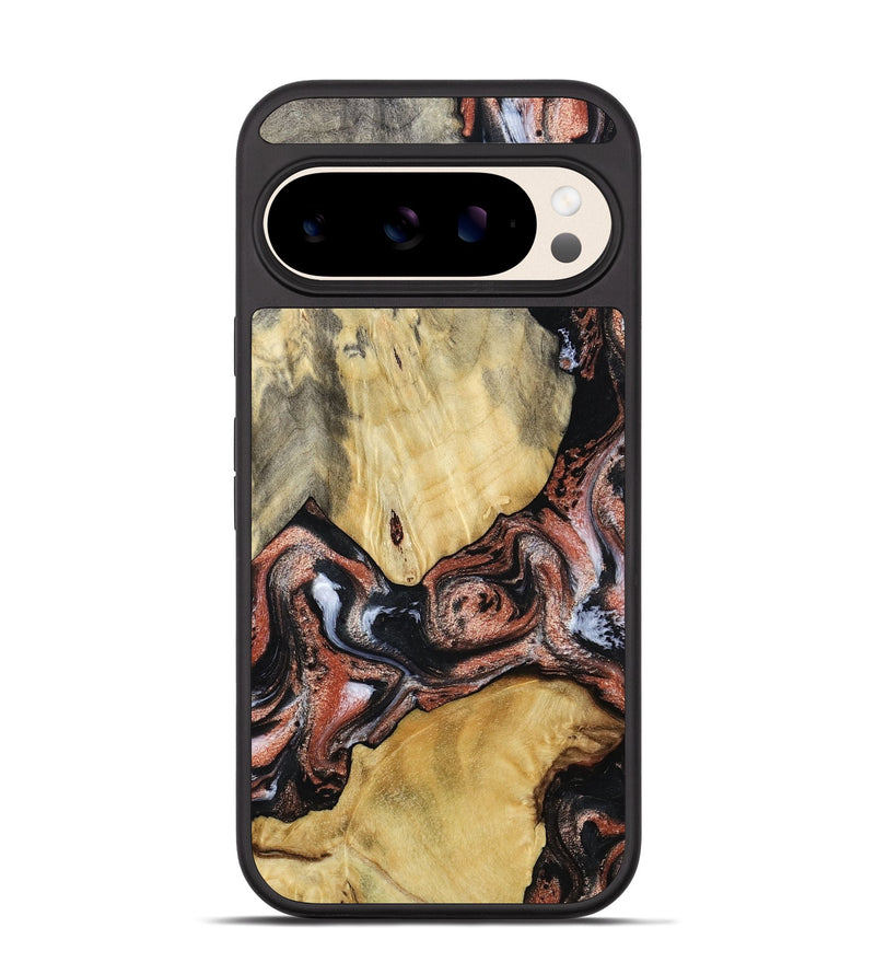 Pixel 10 Wood Phone Case - Simon (Black & White, 799139)