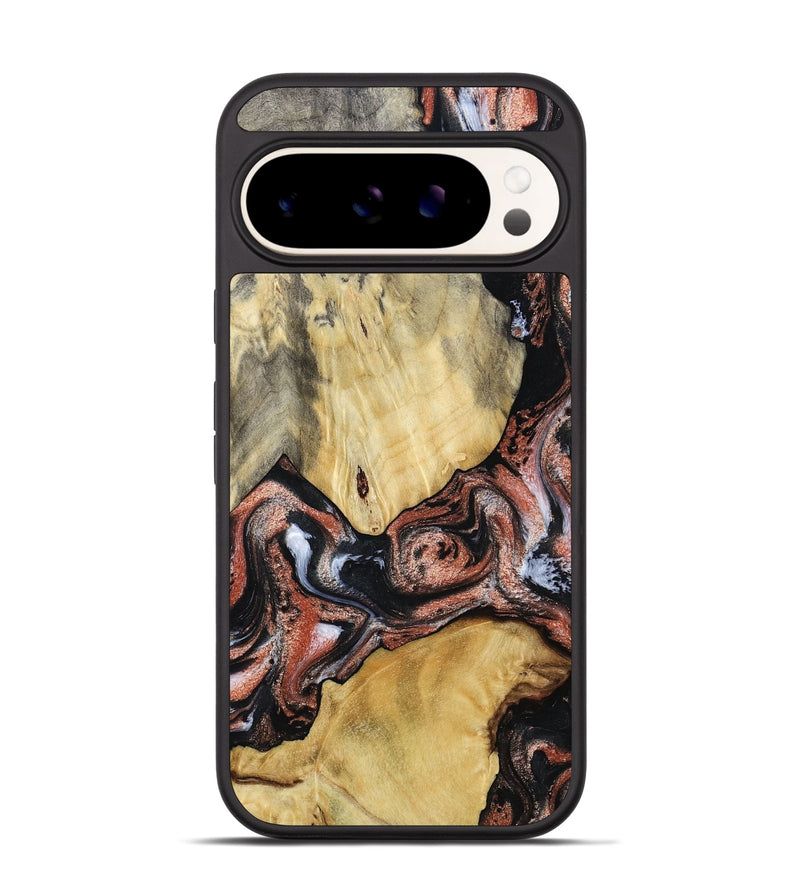 Pixel 9 Pro Wood Phone Case - Simon (Black & White, 799139)