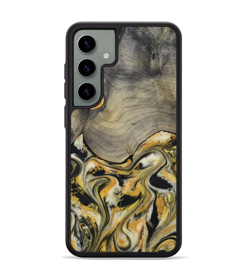 Galaxy S24 Plus Wood Phone Case - Kacie (Black & White, 799141)