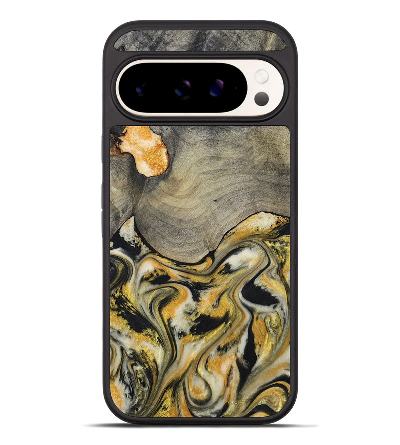 Pixel 10 Pro XL Wood Phone Case - Kacie (Black & White, 799141)