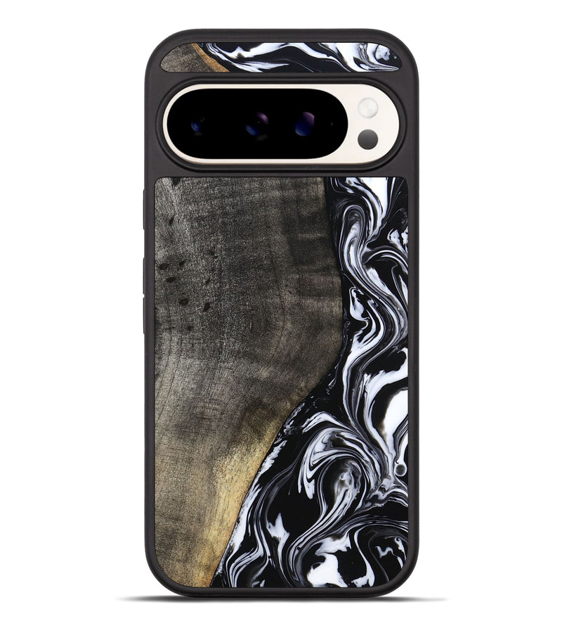 Pixel 10 Pro XL Wood Phone Case - Georgia (Black & White, 799142)