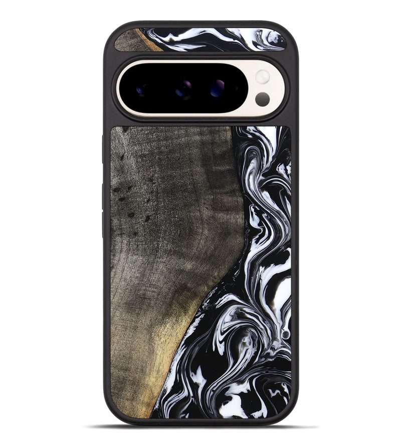 Pixel 9 Pro XL Wood Phone Case - Georgia (Black & White, 799142)