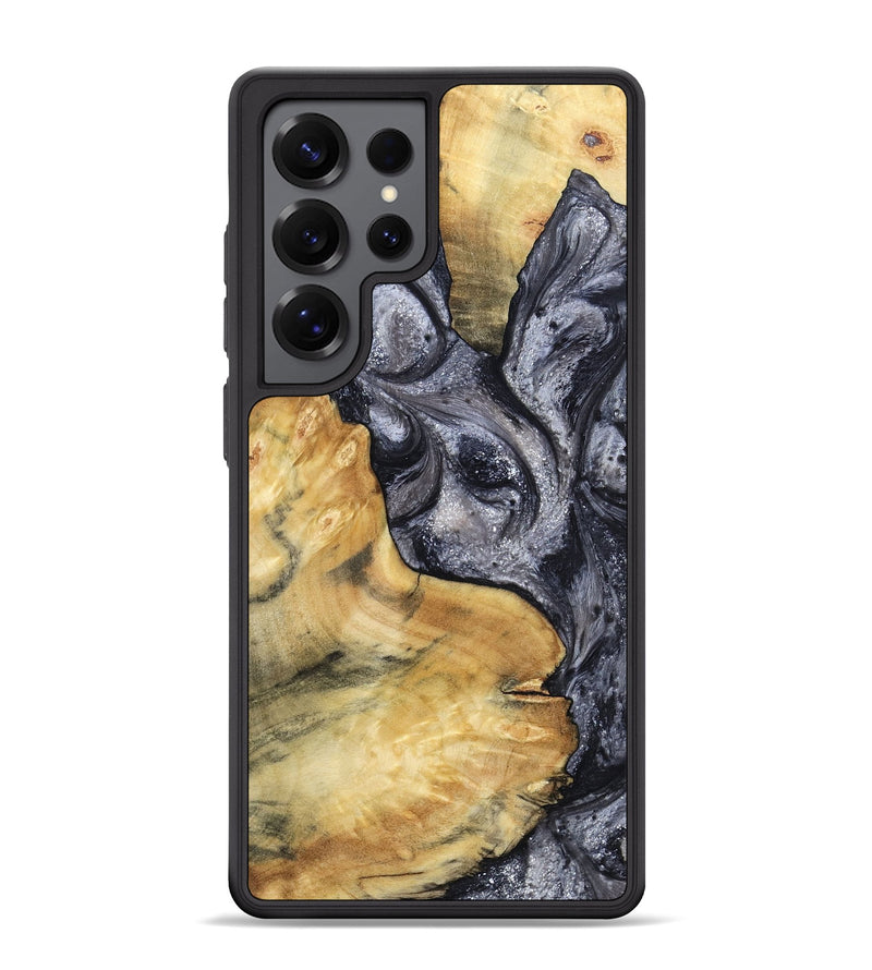 Galaxy S25 Ultra Wood Phone Case - Elnora (Black & White, 799143)