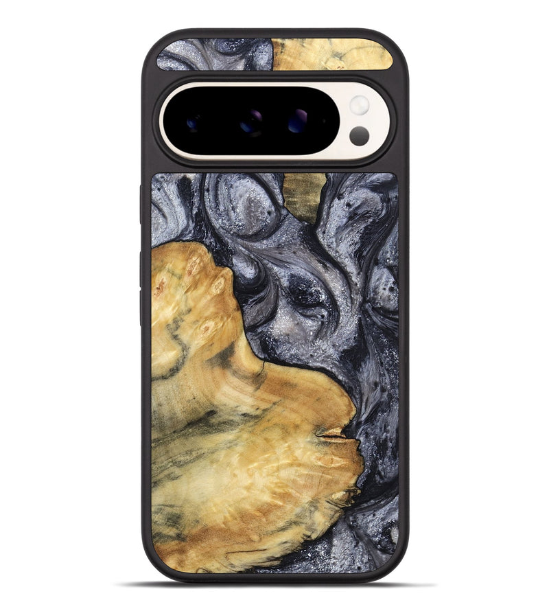 Pixel 9 Pro XL Wood Phone Case - Elnora (Black & White, 799143)