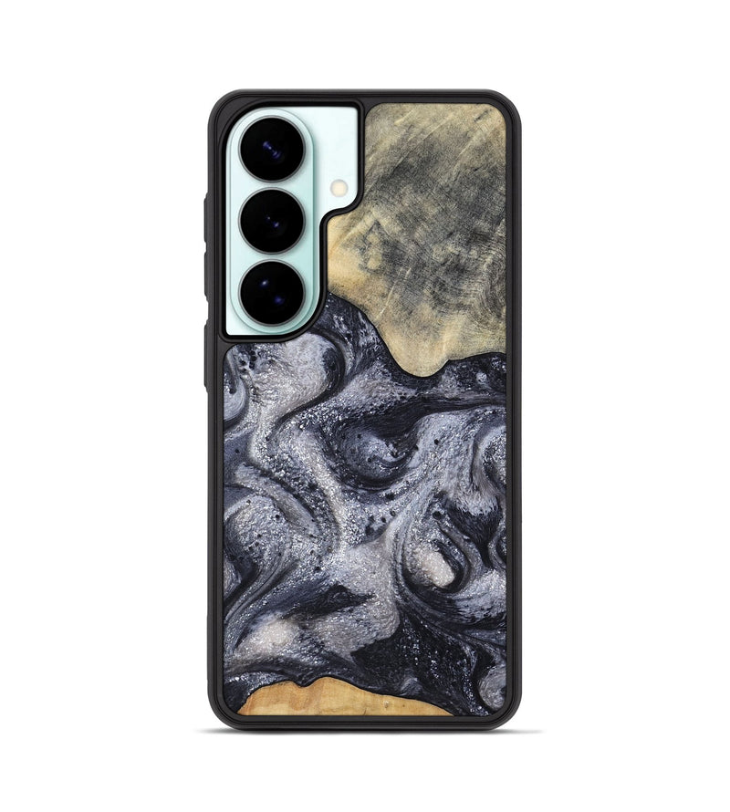 Galaxy S26 Wood Phone Case - Jaden (Black & White, 799144)