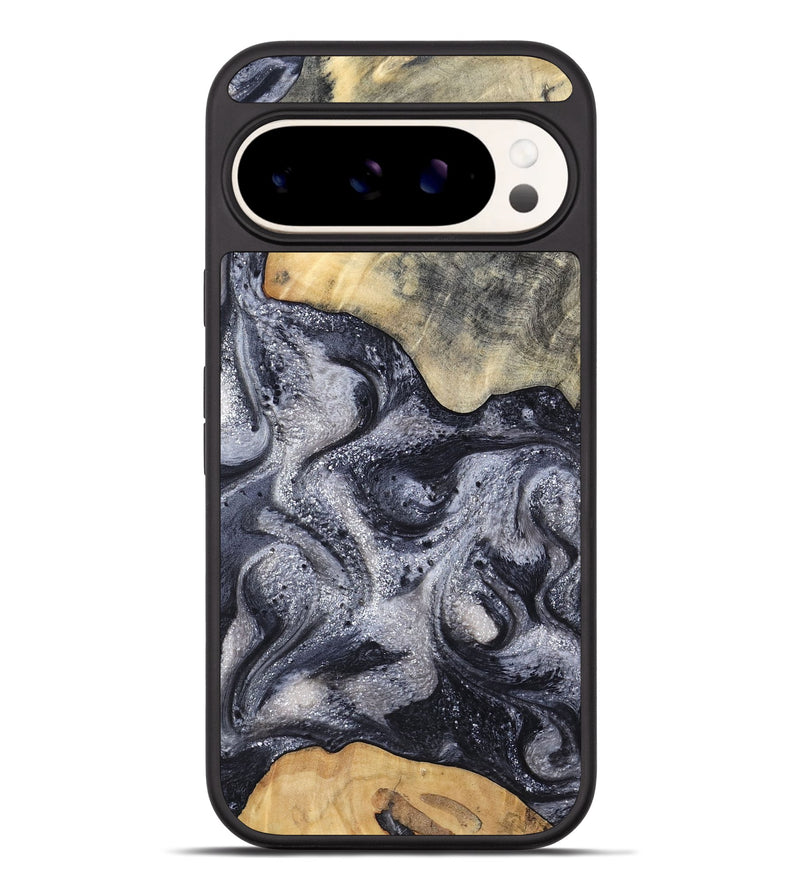 Pixel 9 Pro XL Wood Phone Case - Jaden (Black & White, 799144)