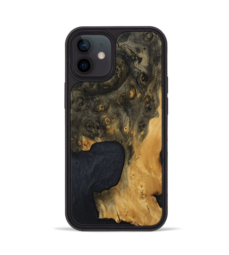 iPhone 12 Wood Phone Case - Jeffry (Wood Burl, 799145)