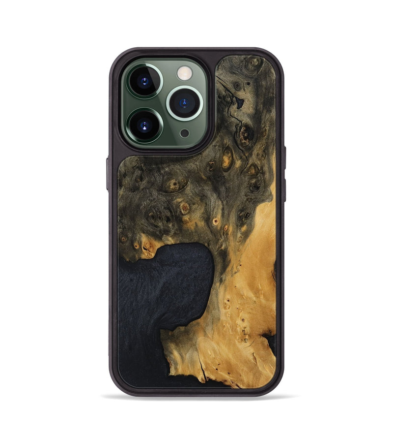 iPhone 13 Pro Wood Phone Case - Jeffry (Wood Burl, 799145)