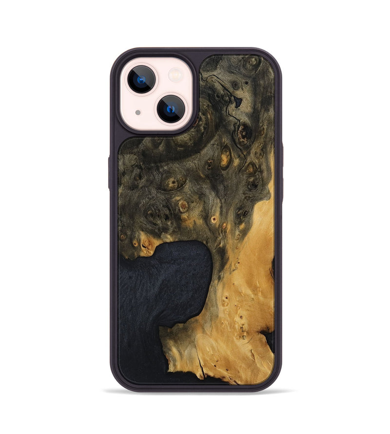 iPhone 14 Wood Phone Case - Jeffry (Wood Burl, 799145)