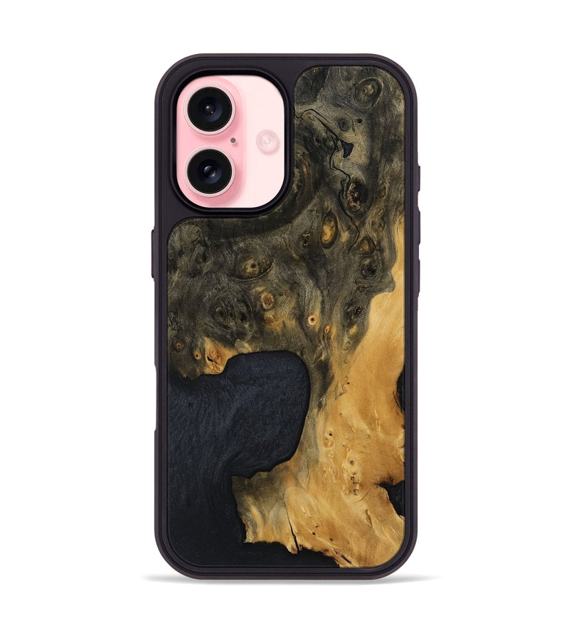 iPhone 16 Wood Phone Case - Jeffry (Wood Burl, 799145)