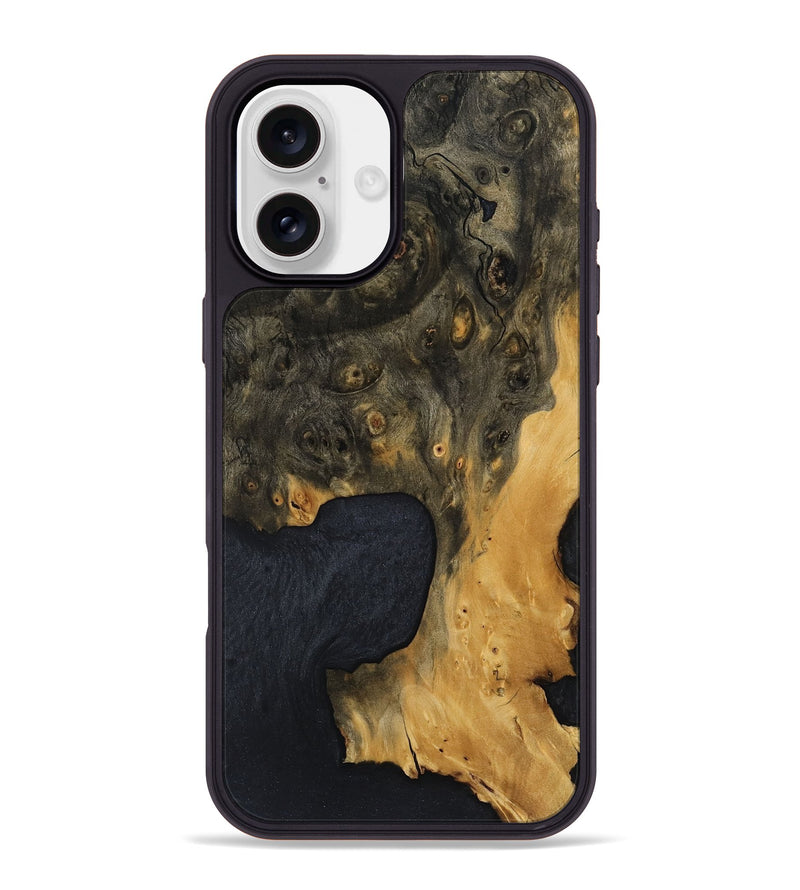 iPhone 16 Plus Wood Phone Case - Jeffry (Wood Burl, 799145)