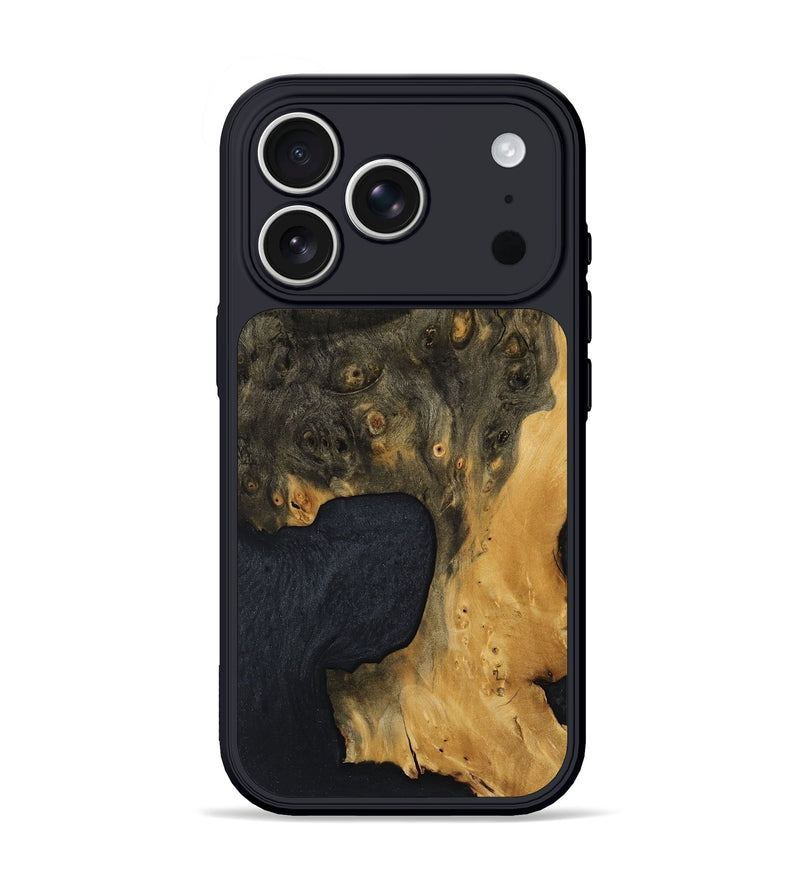 iPhone 17 Pro Wood Phone Case - Jeffry (Wood Burl, 799145)